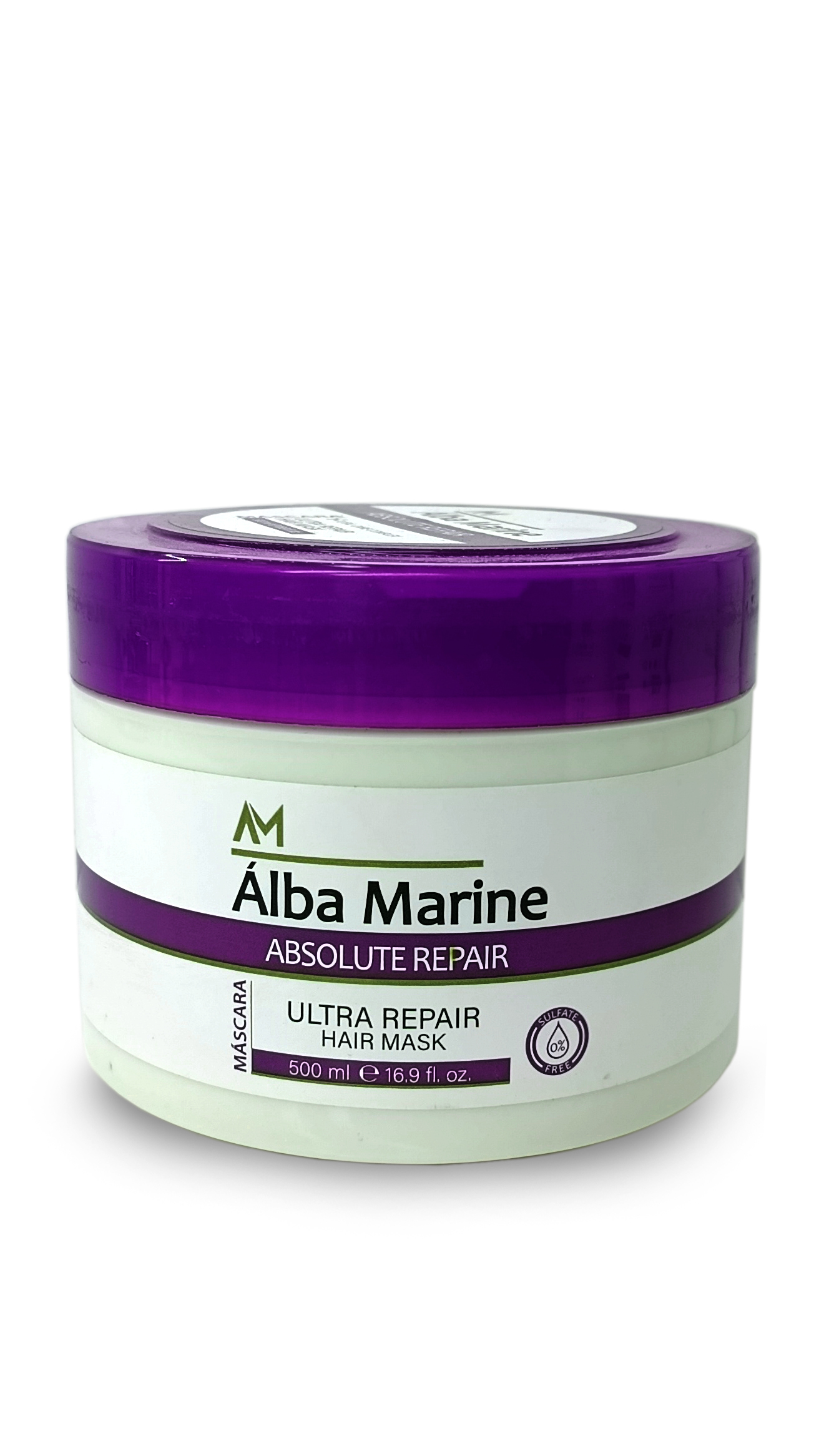 ماسک مو آلبا مارین مدل Absolute Repair Ultra Repair Hair Mask حجم 500 میلی‌لیتر
