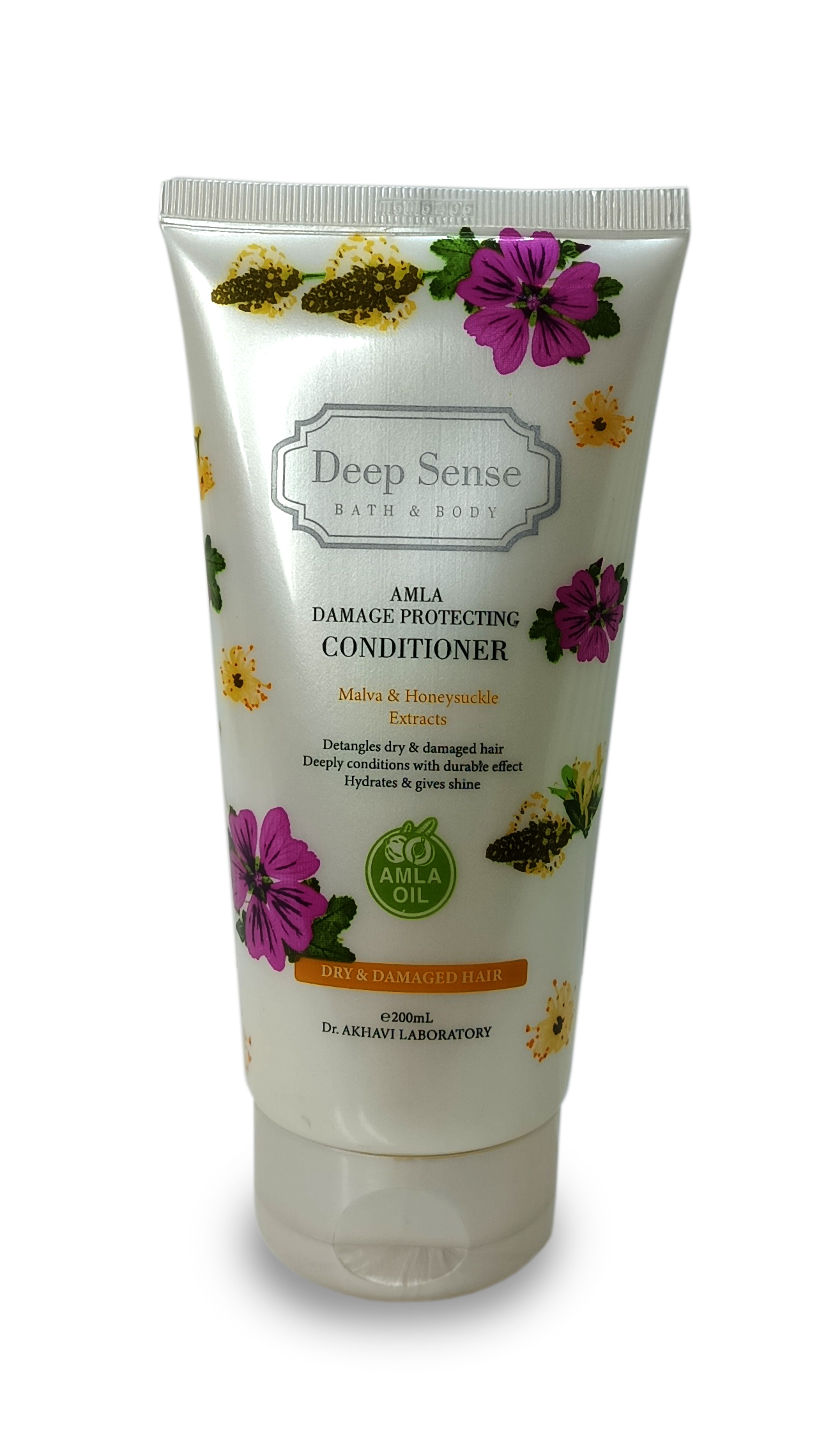 نرم کننده مو دیپ سنس مدل آمله و روغن آرگان (Damage Protecting Conditioner) حجم 200 میلی‌لیتر