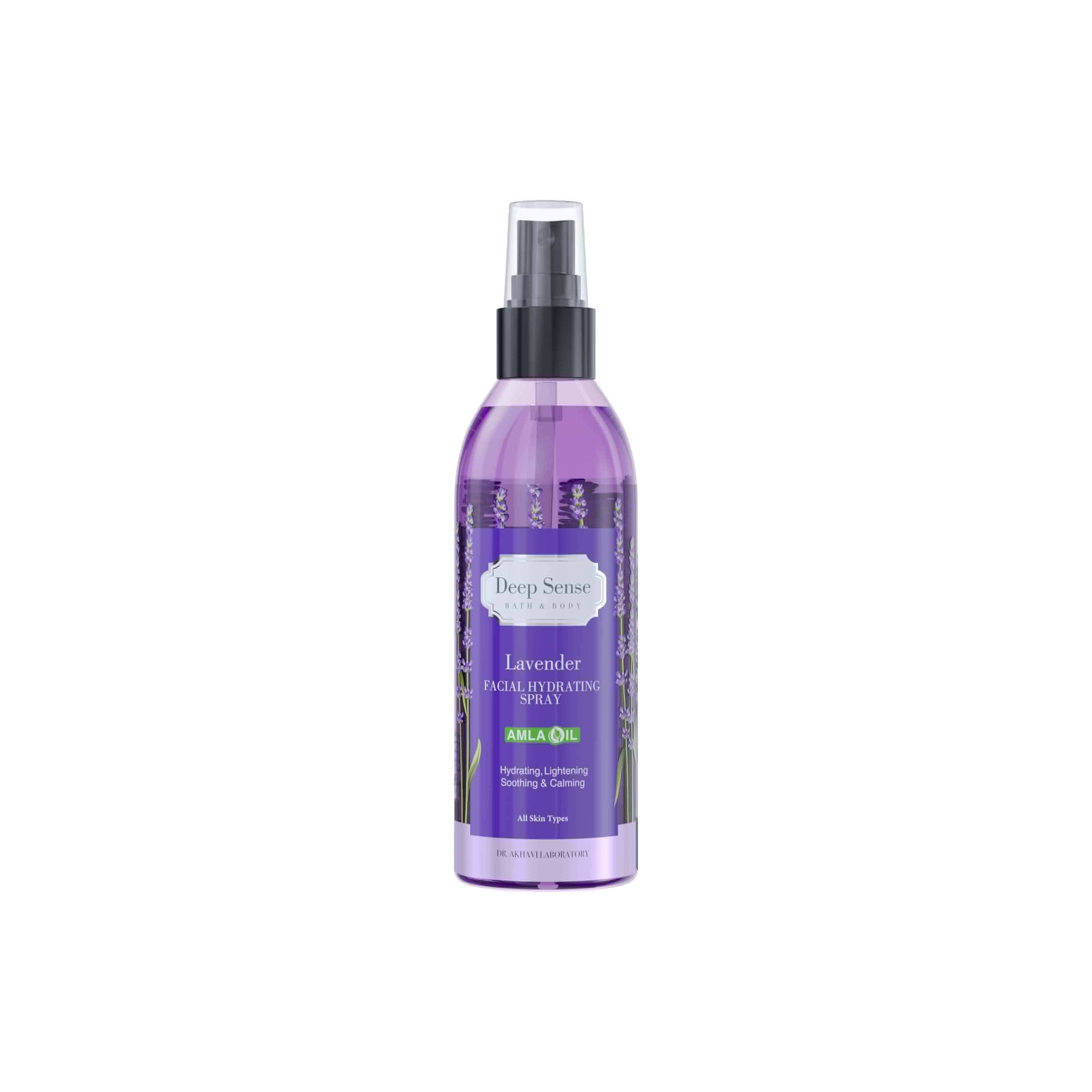 اسپری مرطوب‌کننده صورت دیپ سنس مدل لوندر (Lavender) حجم 150 میلی‌لیتر