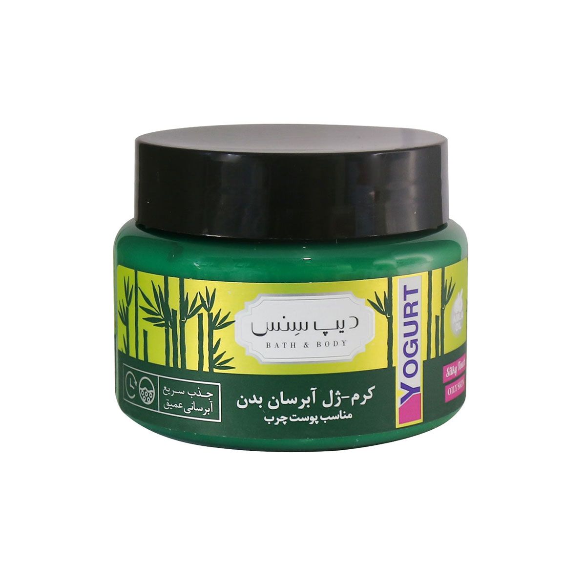 کرم ژل آبرسان بدن دیپ سنس مدل Tea Tree & Bamboo حجم 250 میلی‌لیتر