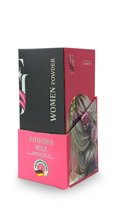 پودر حالت دهنده مو زنانه اف جی (FJ) مدل Powder Wax حجم 10 گرم