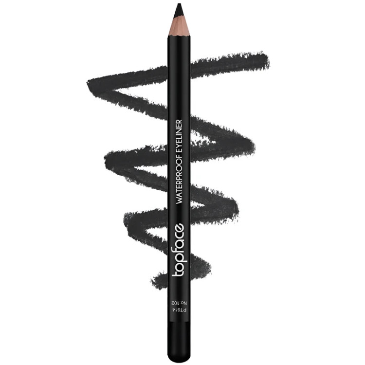 مداد چشم ضد آب تاپ فیس مدل Waterproof Eyeliner شماره 102