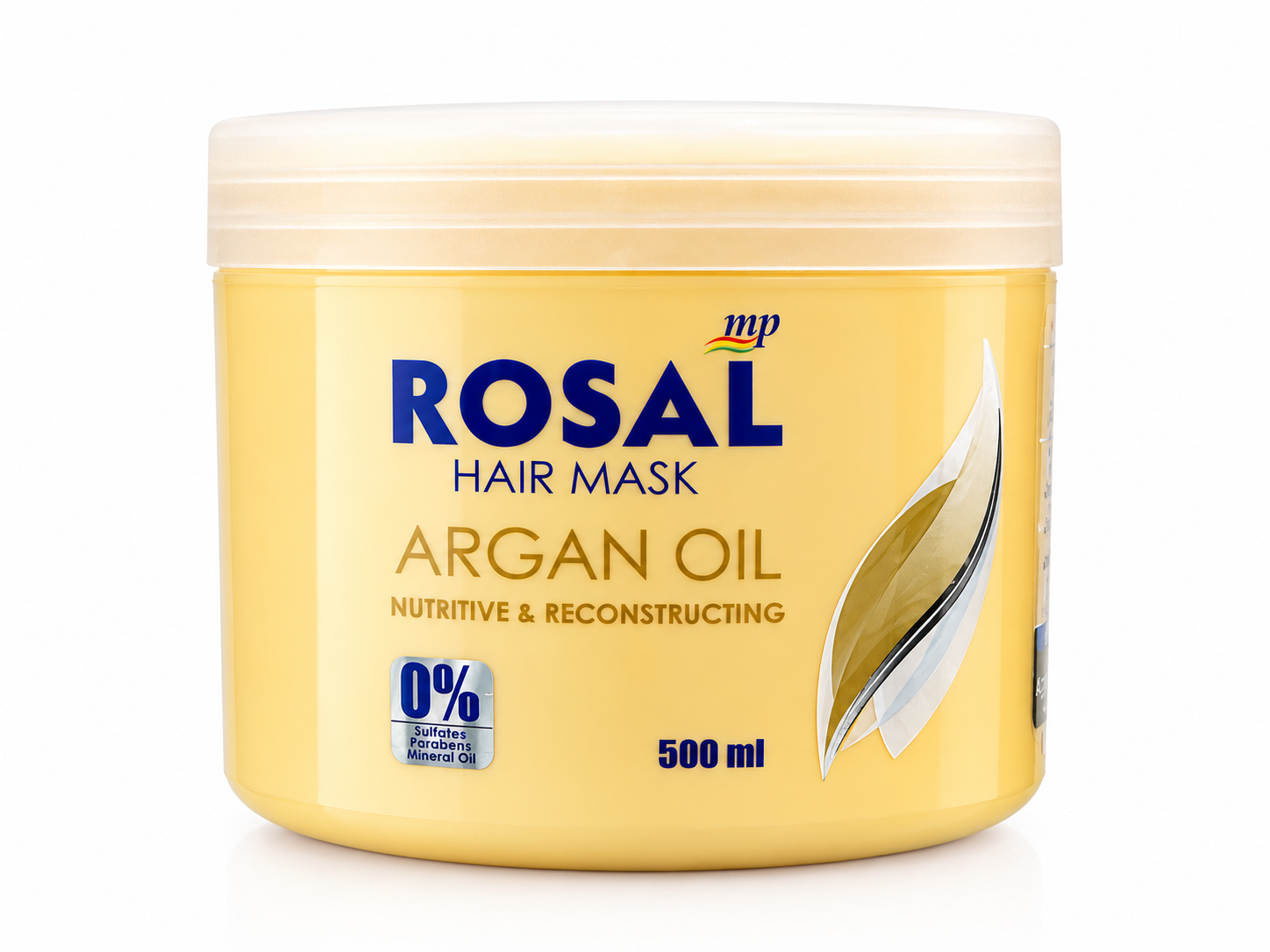 ماسک مو روزال حاوی روغن آرگان مدل Argan Oil حجم 500ml (بدون سولفات)